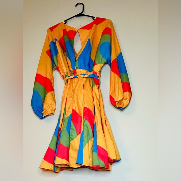 Multi color dress - Picture 2 of 4